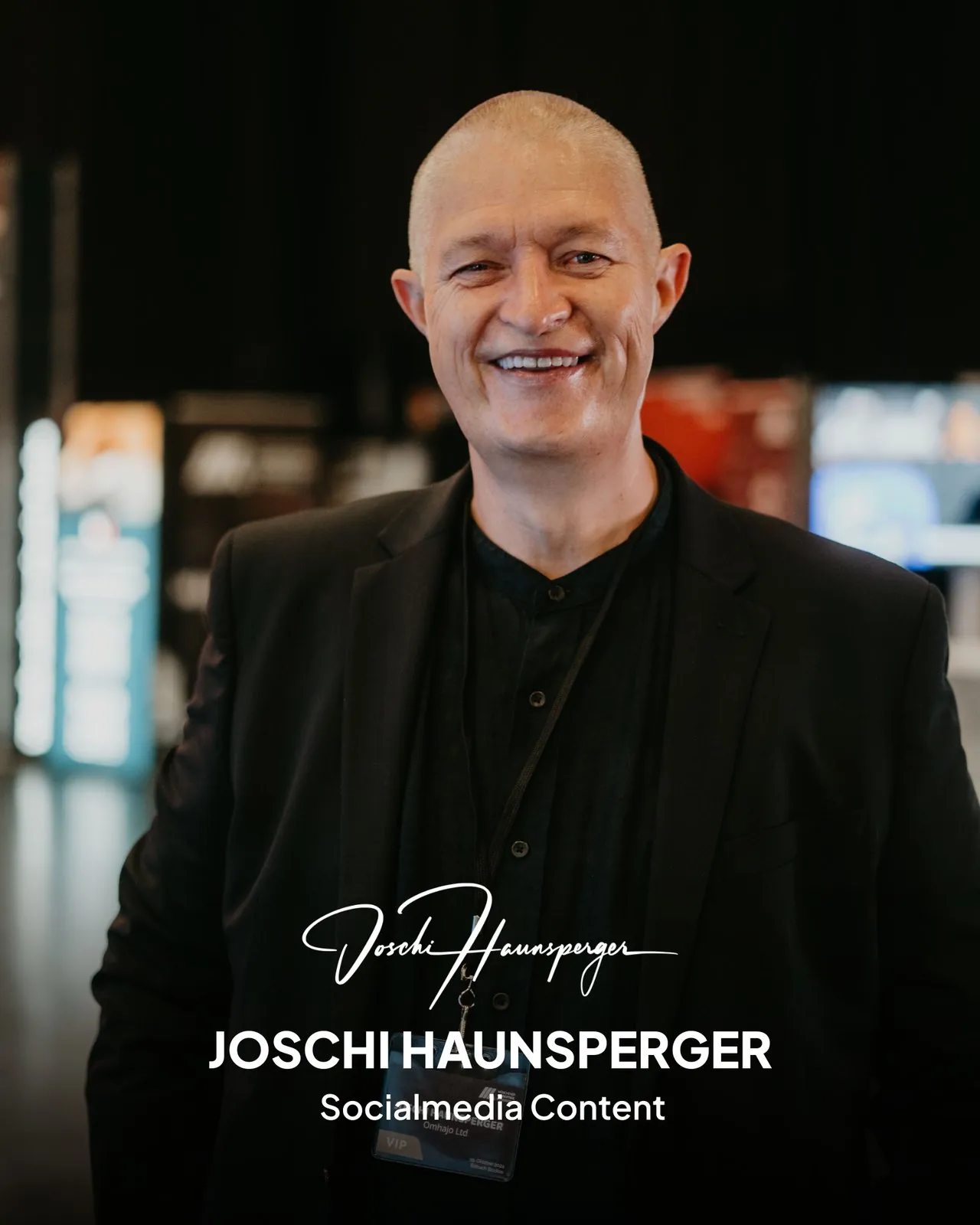 Joschi Haunsperger, Kundenbeispiel für Social Media Content und Videoproduktion von Amro Media.