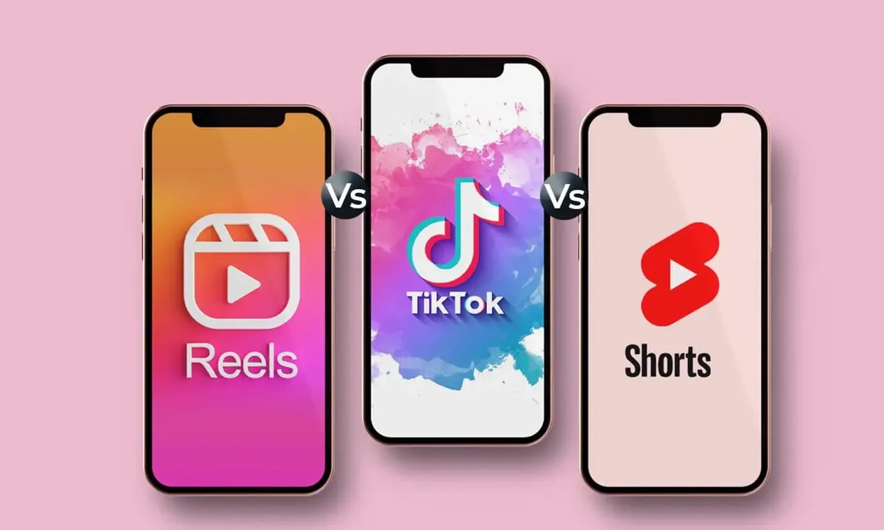 Instagram Reels vs TikTok vs YouTube Shorts - Vergleich der besten Videoplattformen für Unternehmen