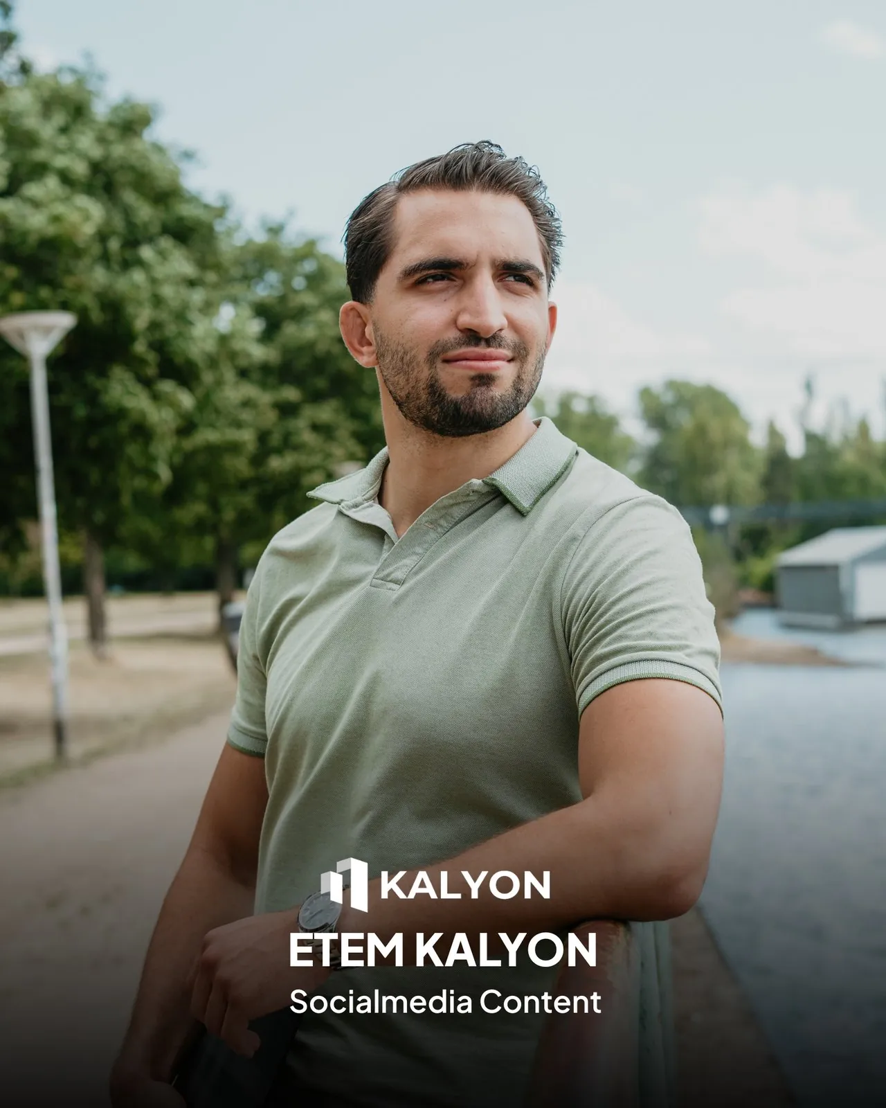 Etem Kalyon von Kalyon, Kundenbeispiel für Social Media Content von Amro Media.