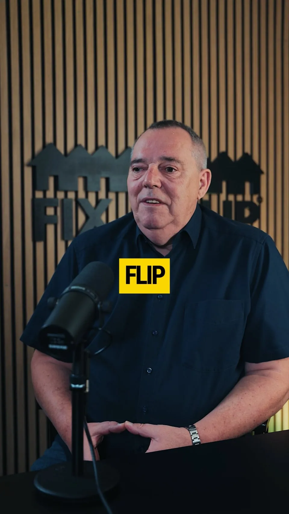 Podcast-Reel von Oliver Fischer mit dem Stichwort „Flip“